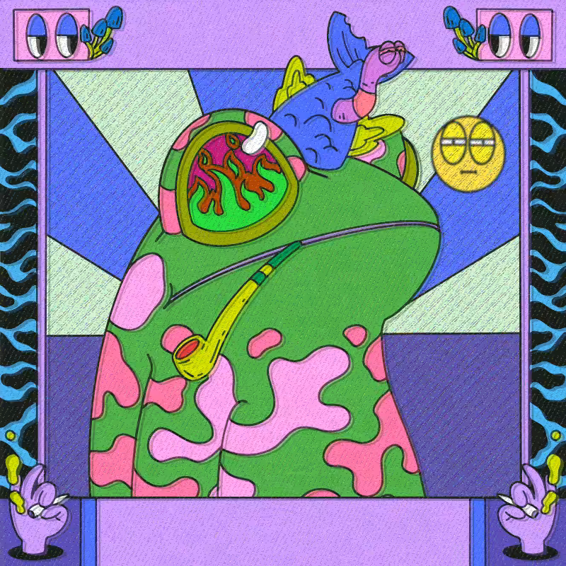 Blue Toad #34