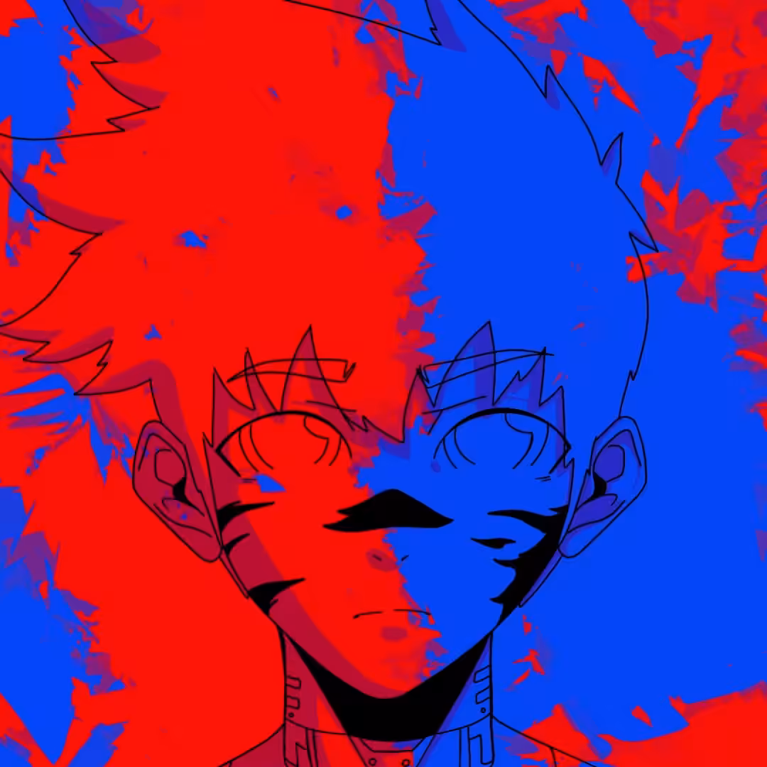 glitchboy: "no 3D glasses needed"