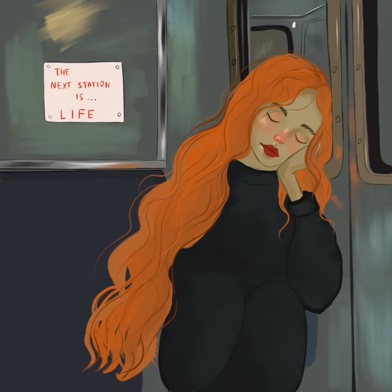 THE NEXT STATION IS... LIFE
