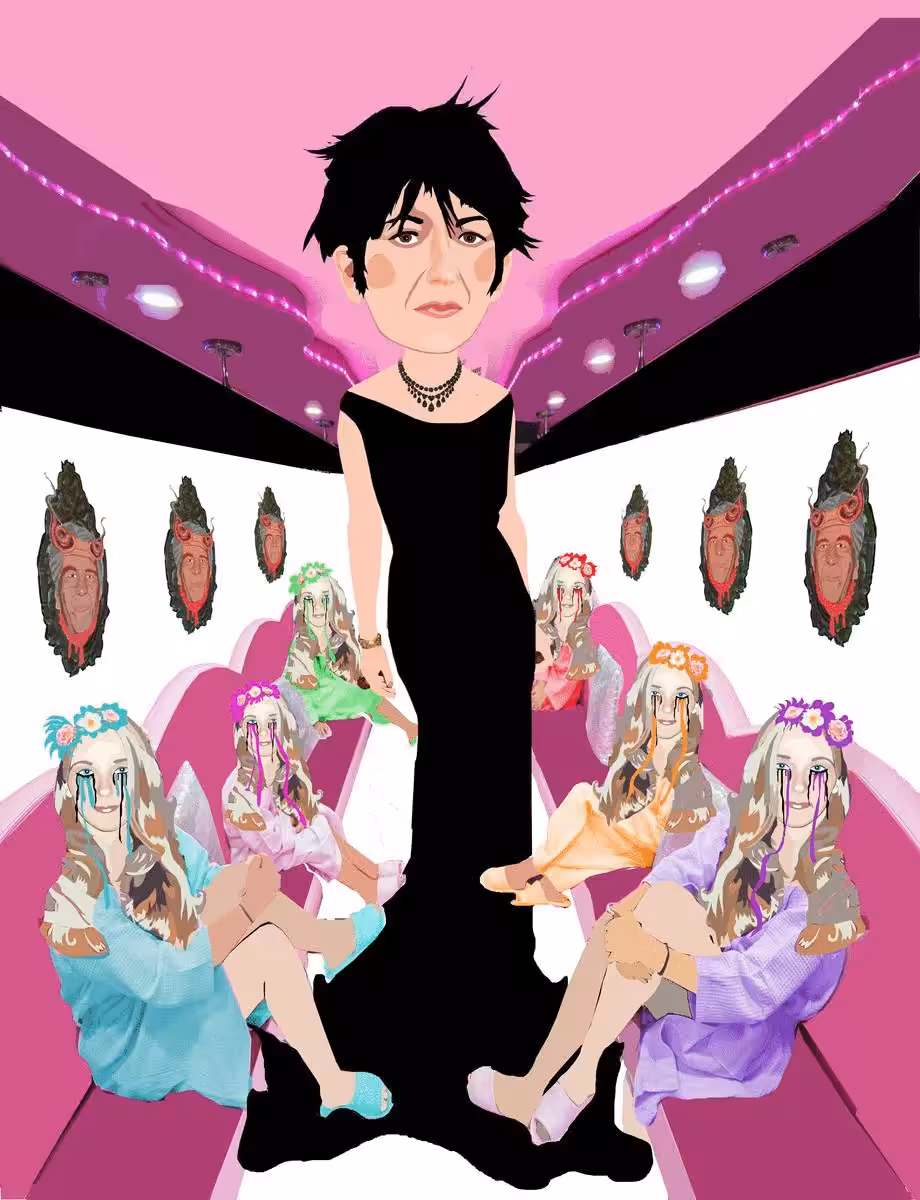 RICH EVIL: Ghislaine Maxwell
