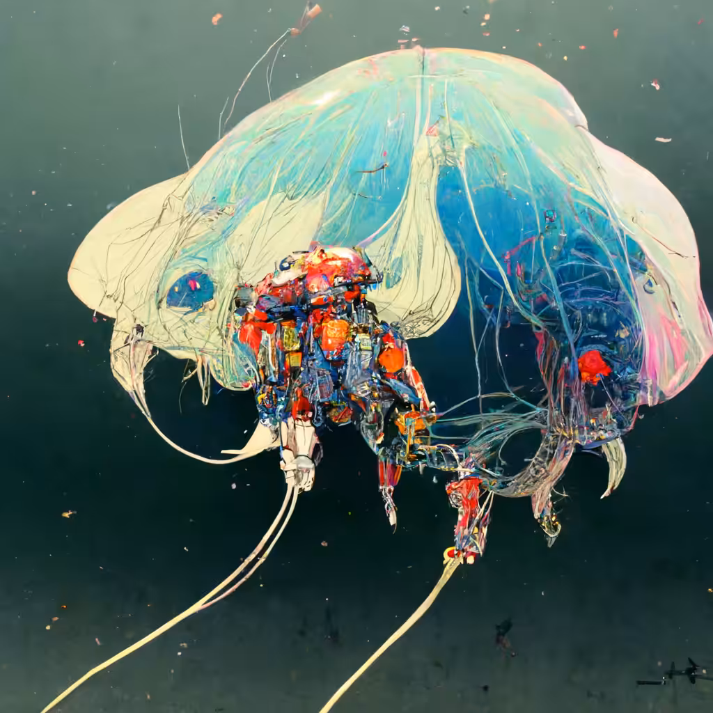 jellyfish on the cosmos