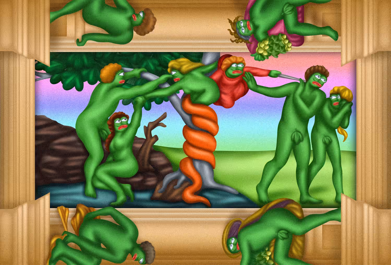 The Pepe Expulsion from Paradise