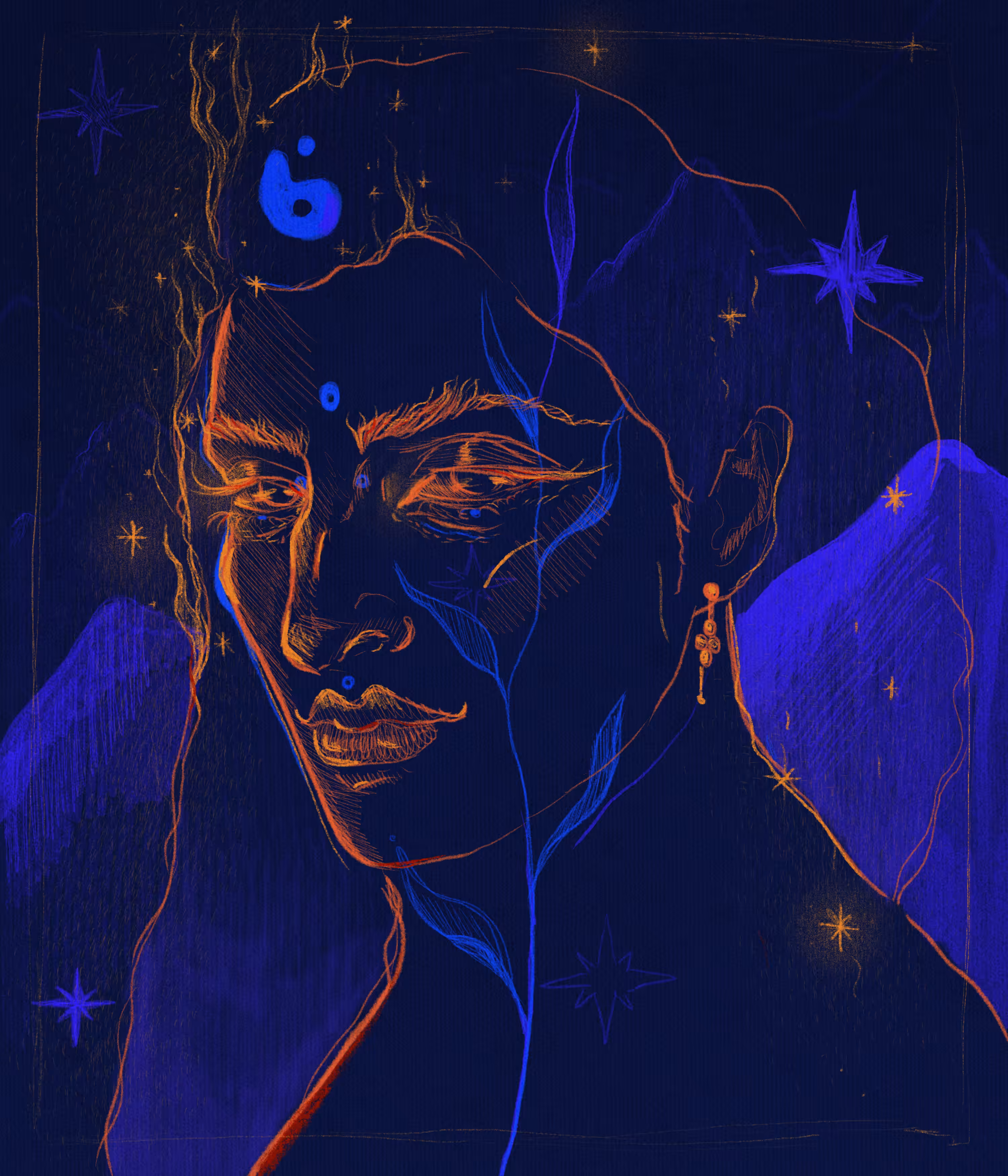 Every part of her body was a light that I wanted to follow