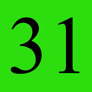 Bloot Numbers #31