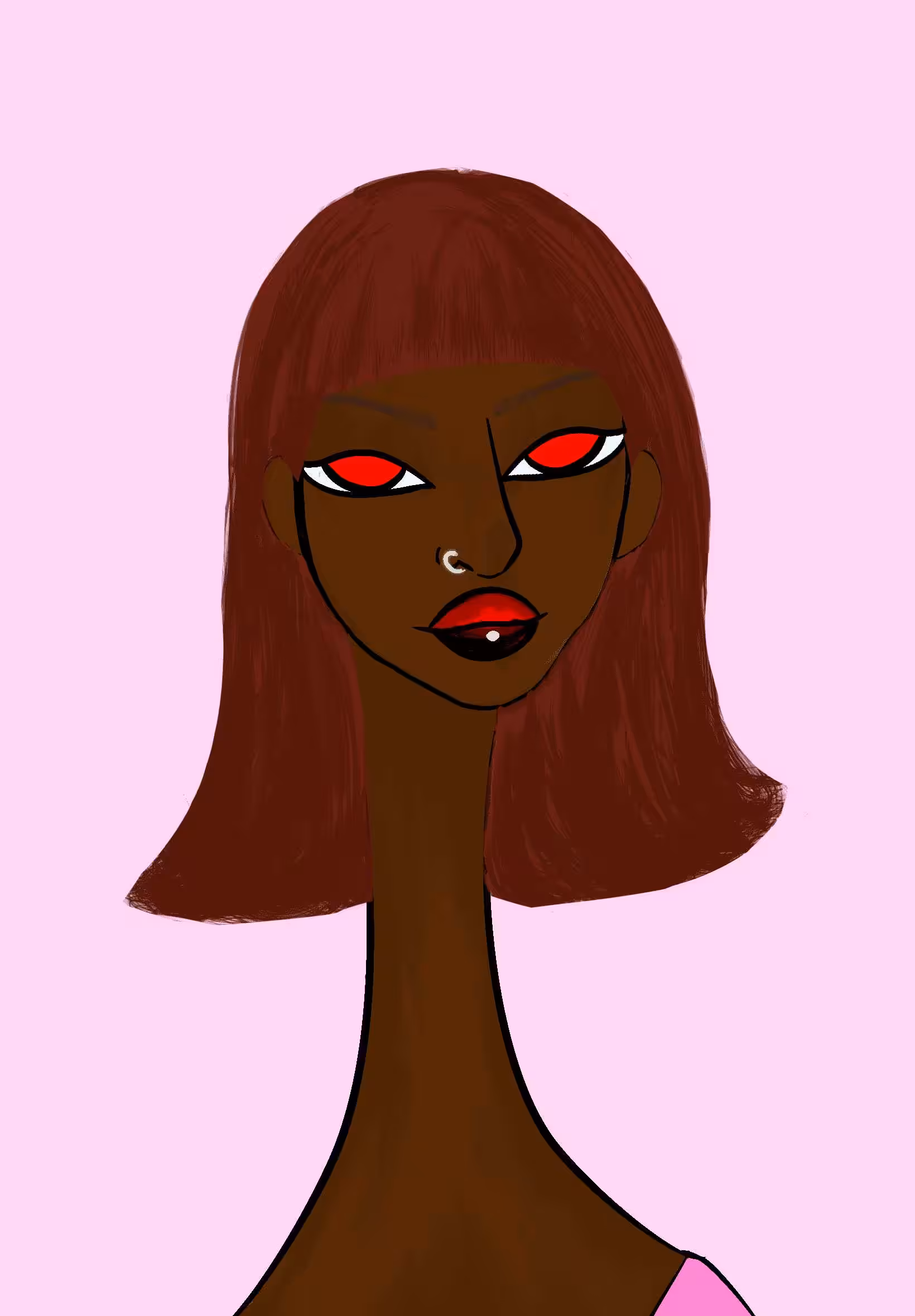 Long Neckie Ladies: Long Neckie Lady #340