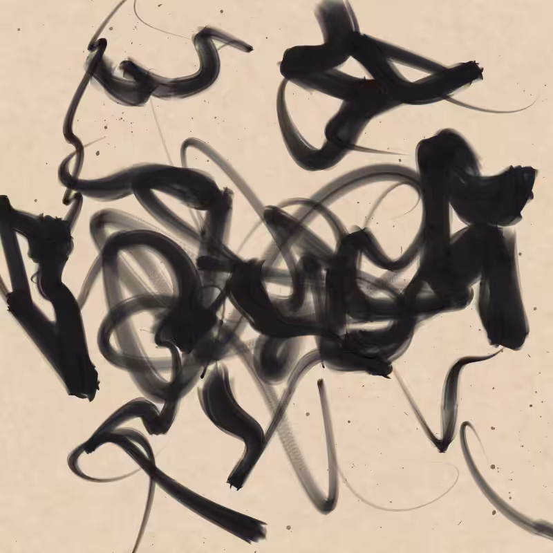 Abstract Calligraphy #1