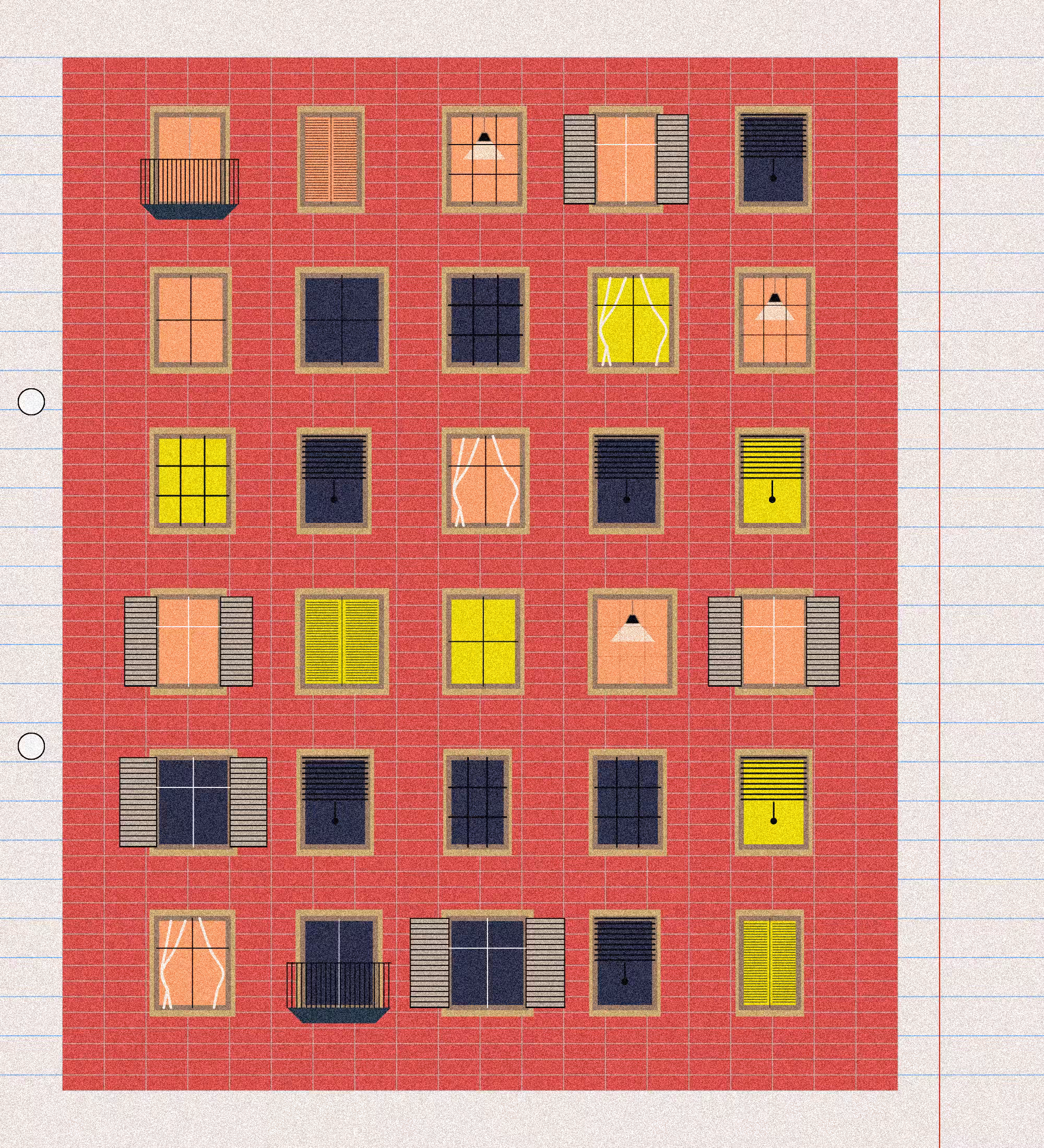sketchbook page 9: windows #55