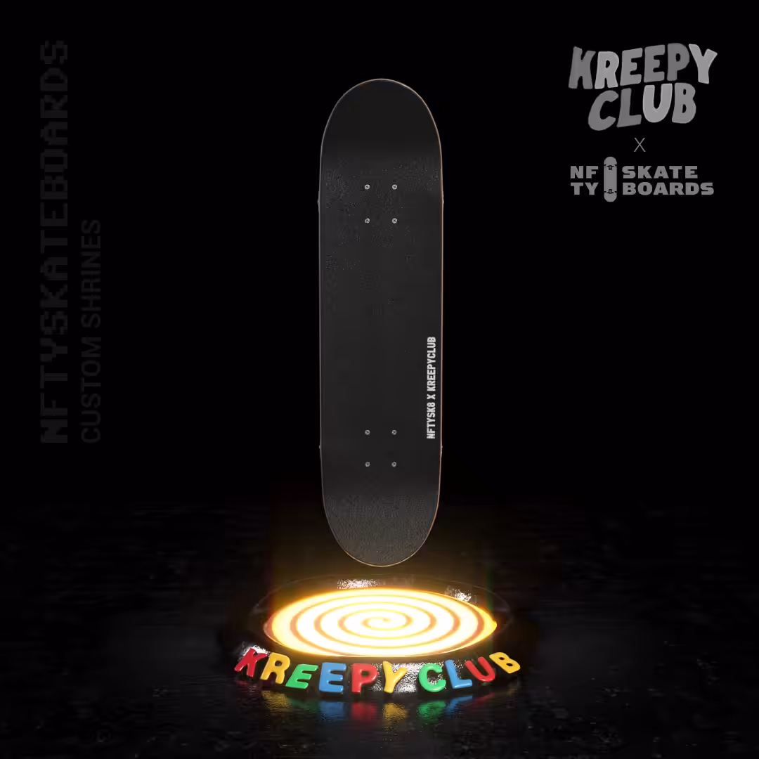 NFTYSK8 x KREEPY CLUB "Sword Board"
