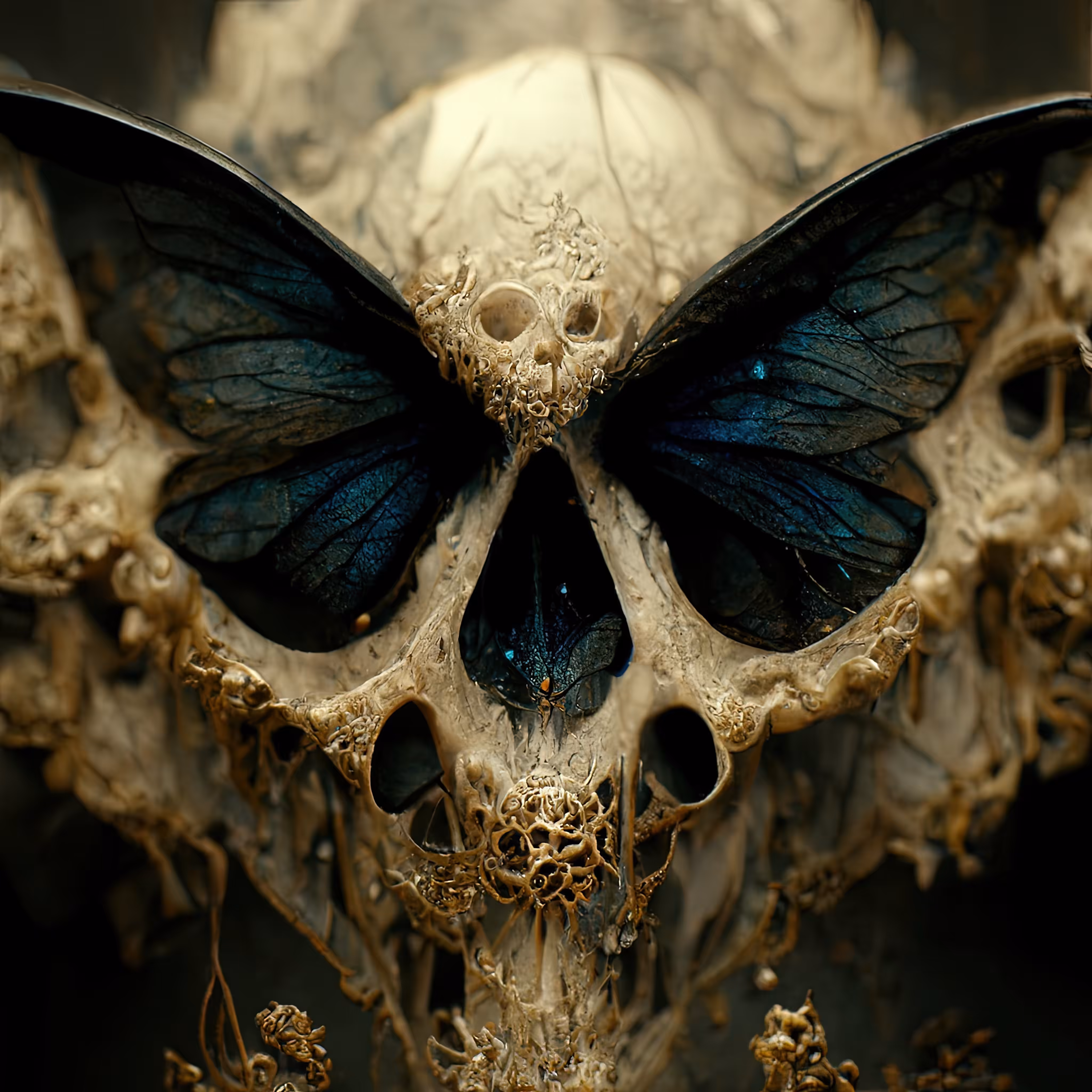 Butterfly Skull Prototype 02 - 17th December 2022