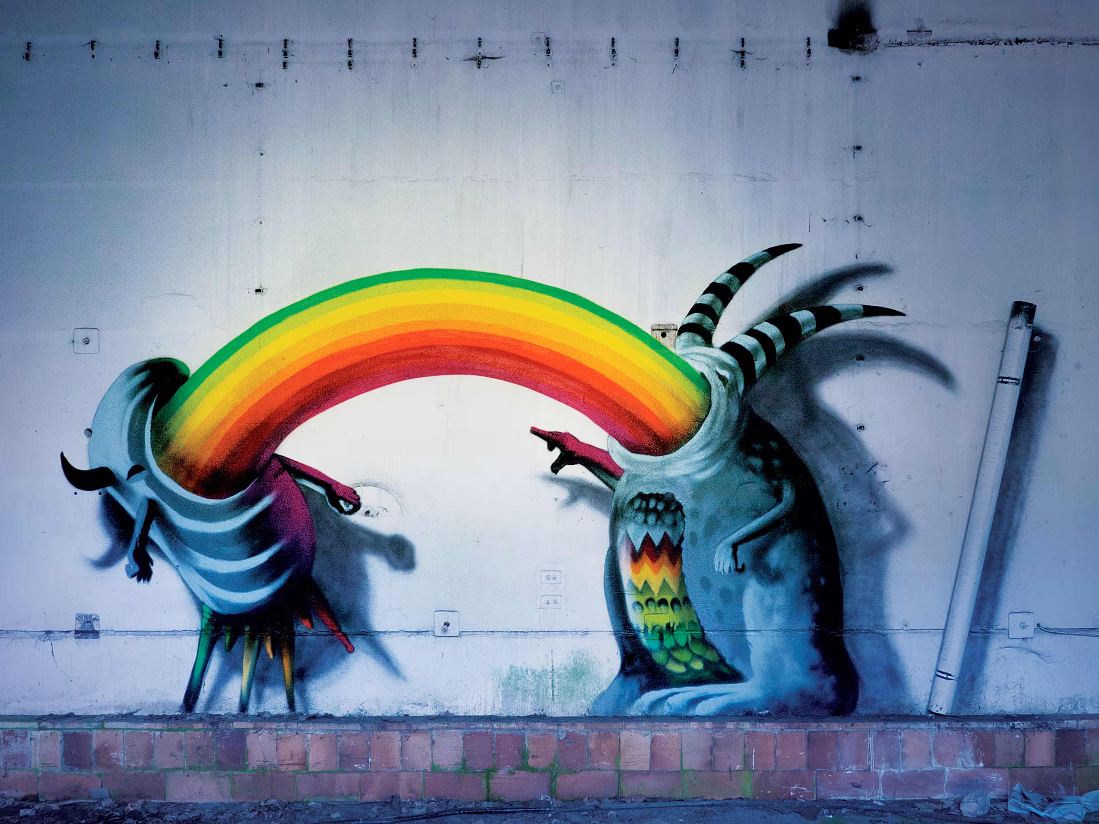 Where does the rainbow come from?