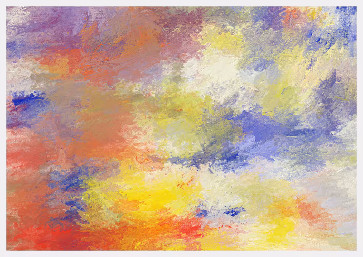 Paysages chromatiques B  #76