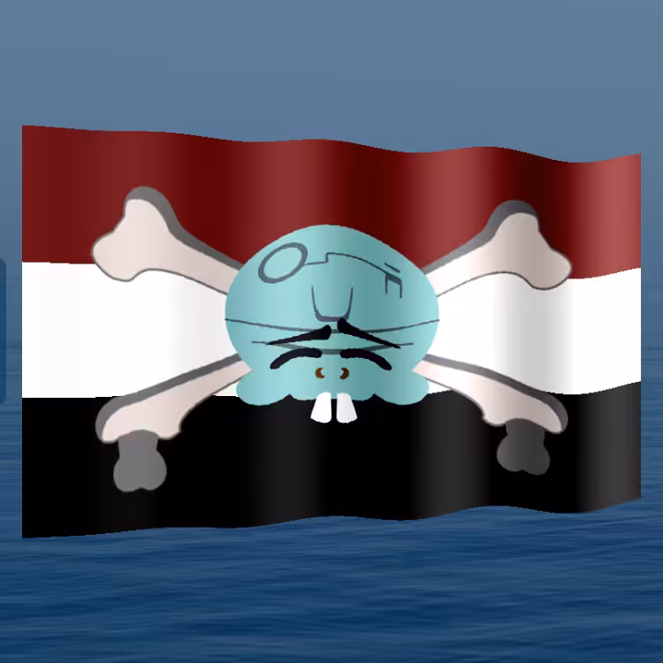 Jolly Roger Flag #66