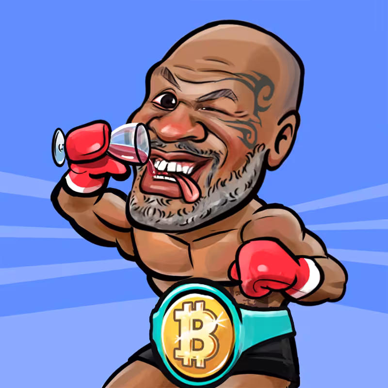 CryptoDrunk Mike Tyson - Foundation Exclusive