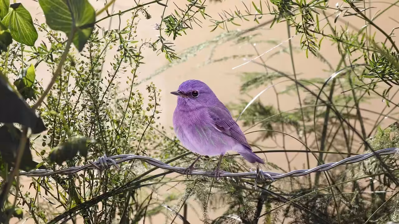 Birds Observations: Lumi, In the Tangle