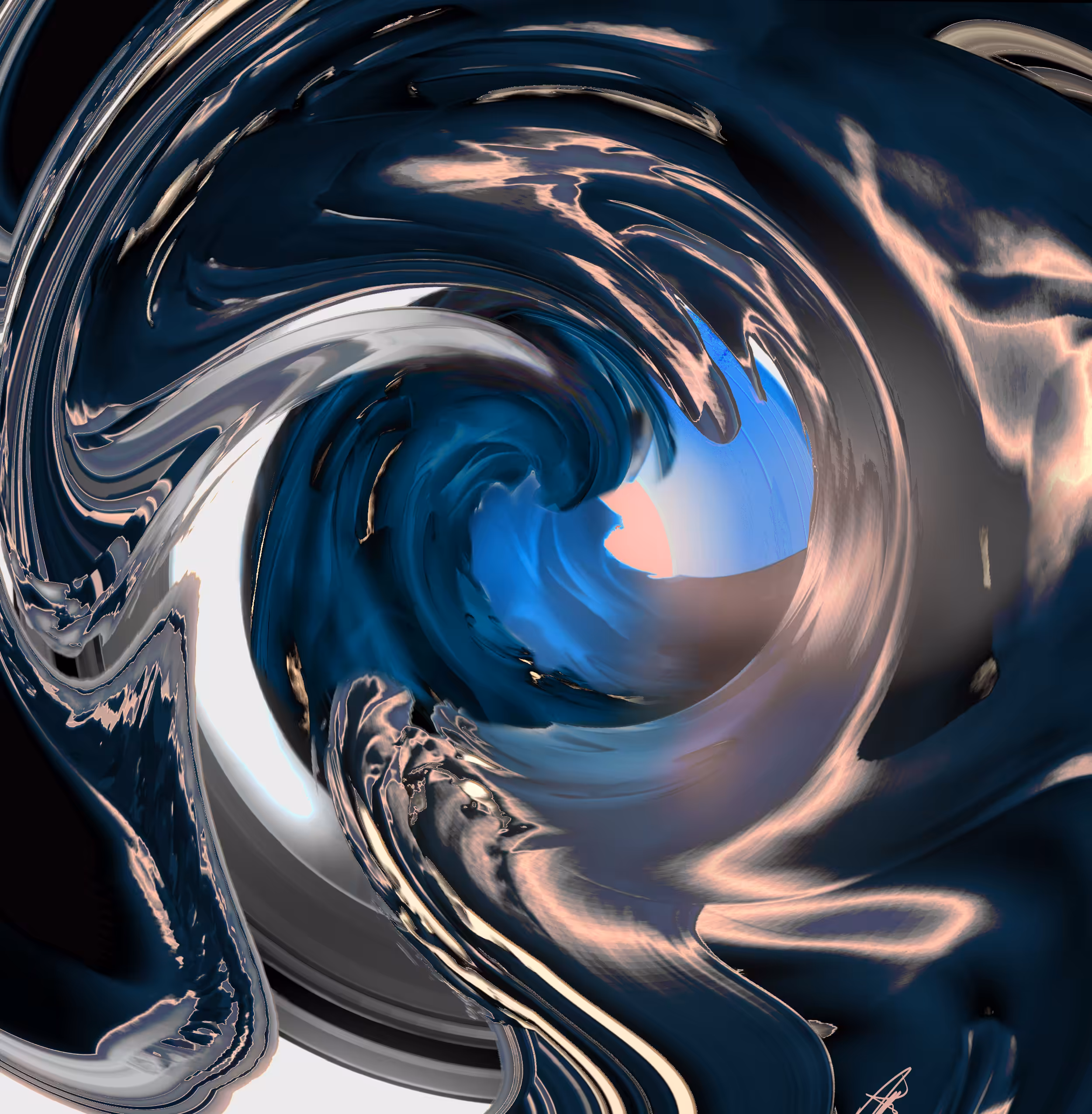 Between the devil and the deep blue sea