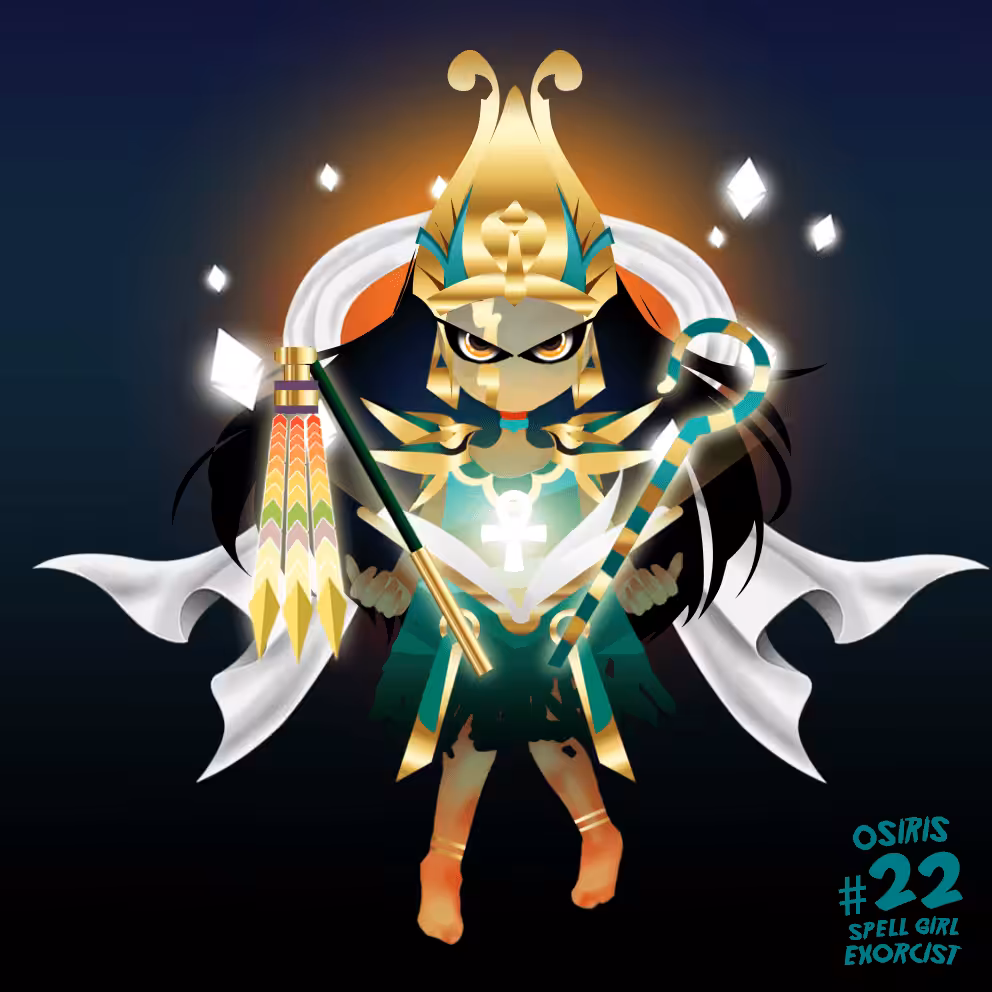 spell girl exo # 22 OSIRIS