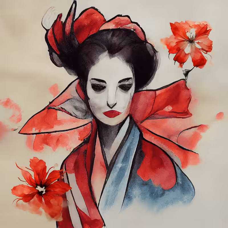 Sad Geisha #3