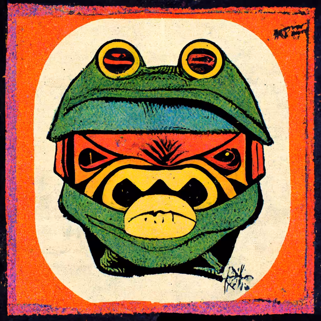 Silly Frog NFT that you'll never get 006