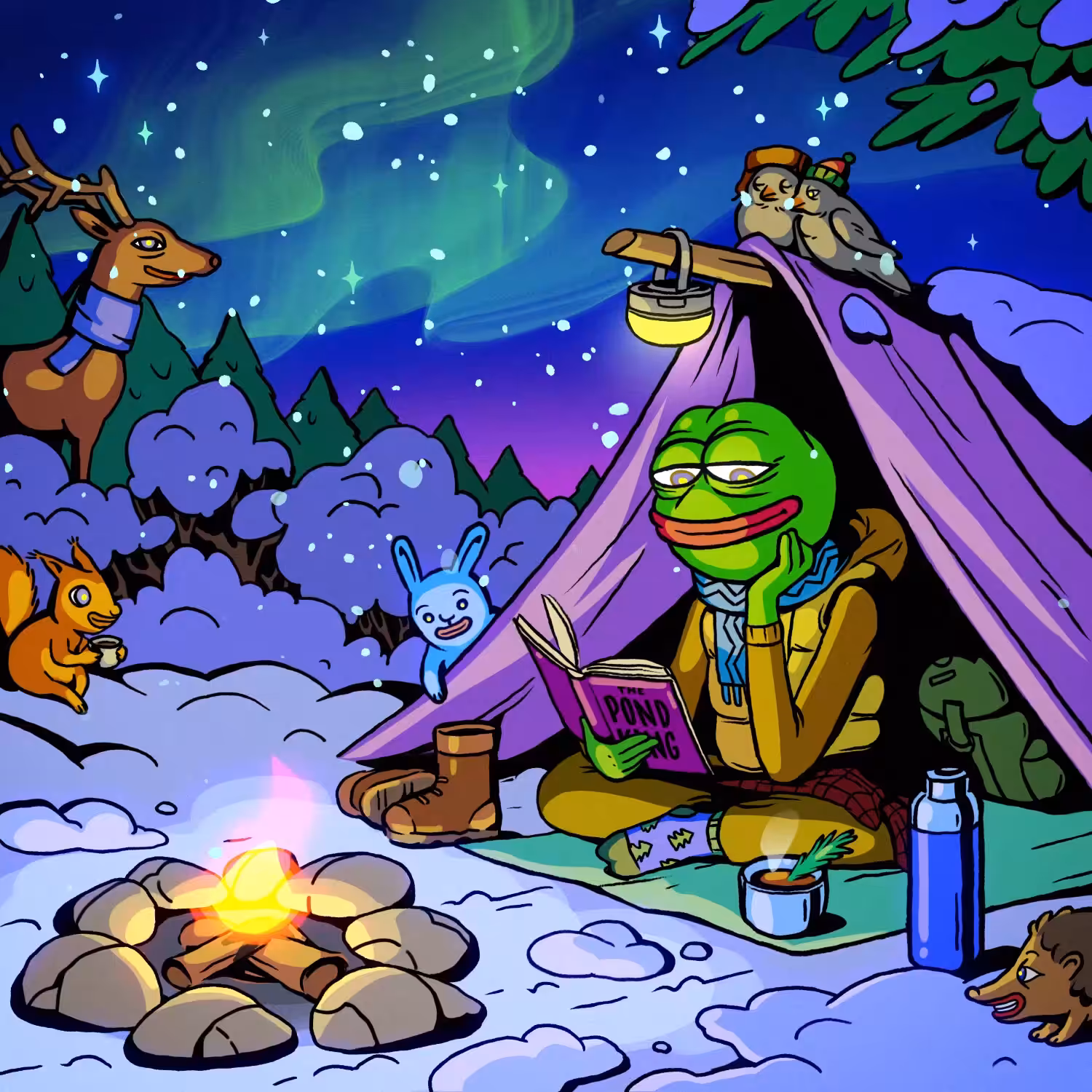 Cozy Night Chill PEPE Mix