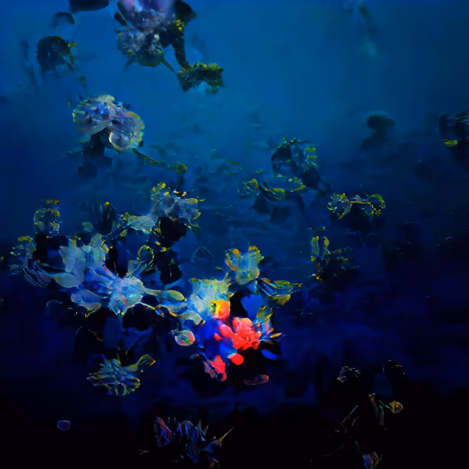 Deep Ocean Fireworks 