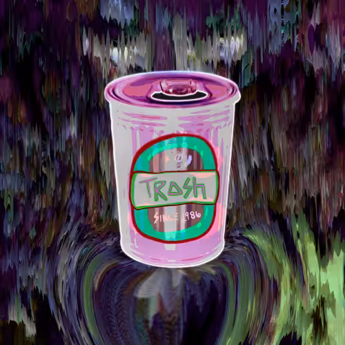 Magnolia Brush Pre-Galvanized Can of Liquid Trash #10