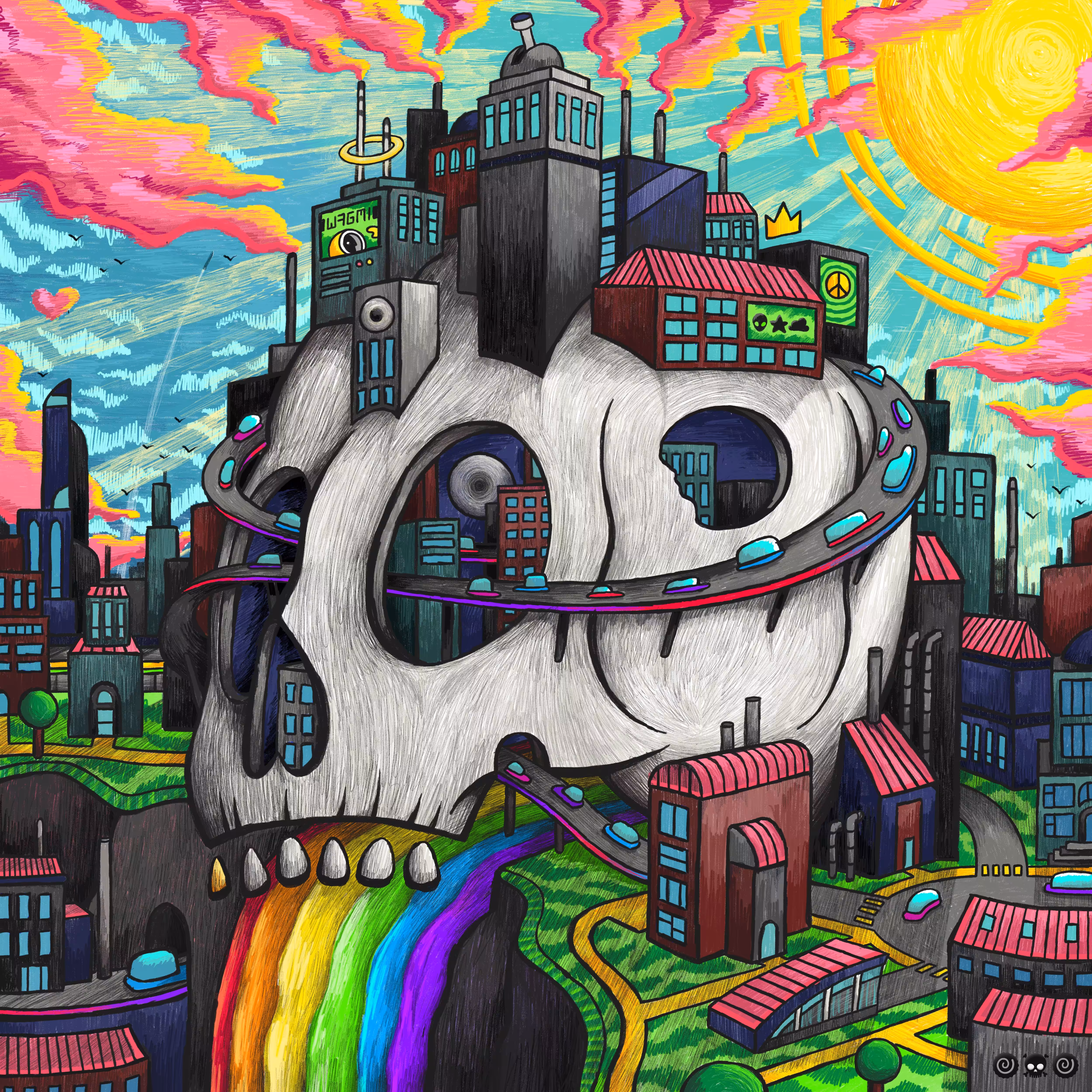 Almost Fancy Skull #61 - Wynt