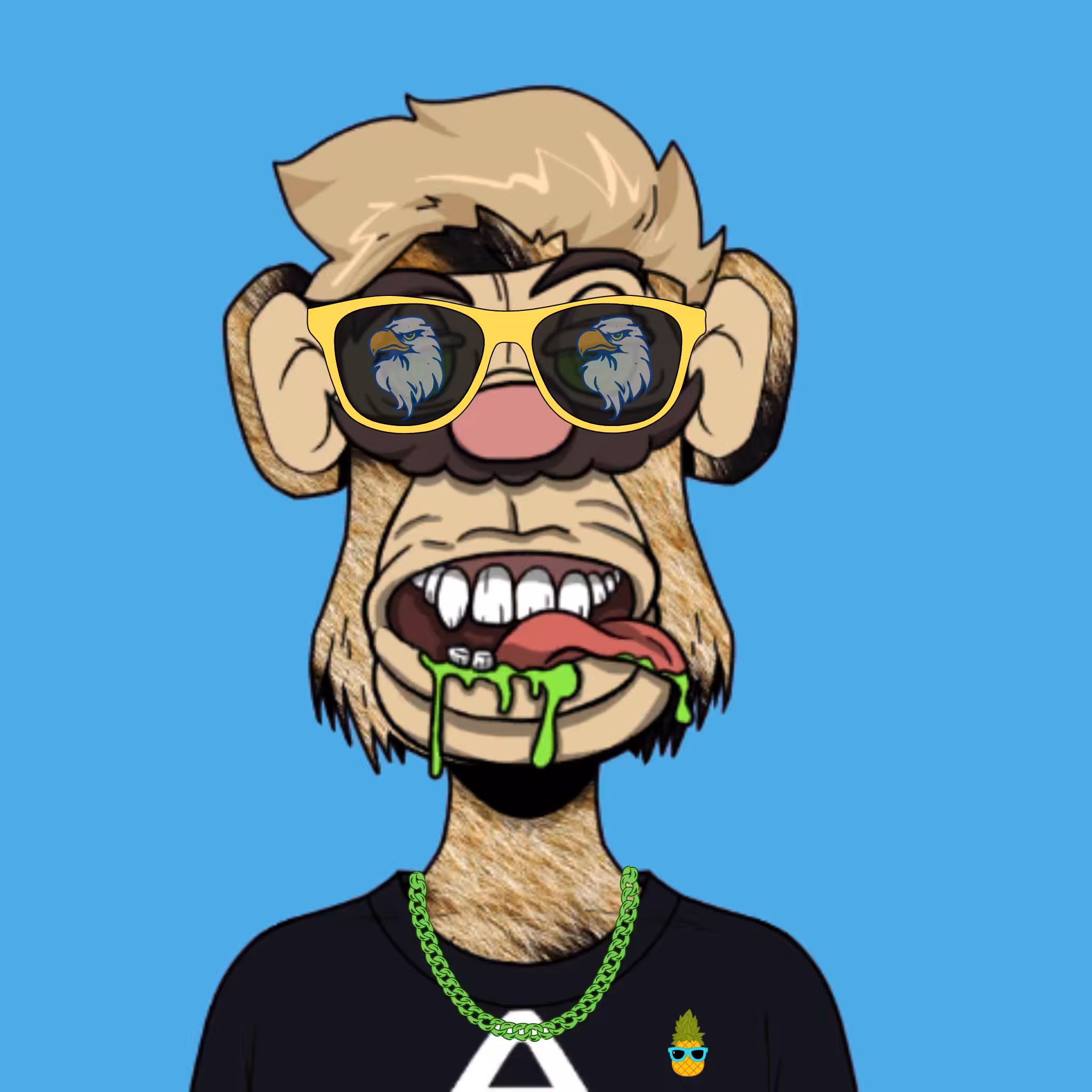 mati mask nft: smart monkey #17 