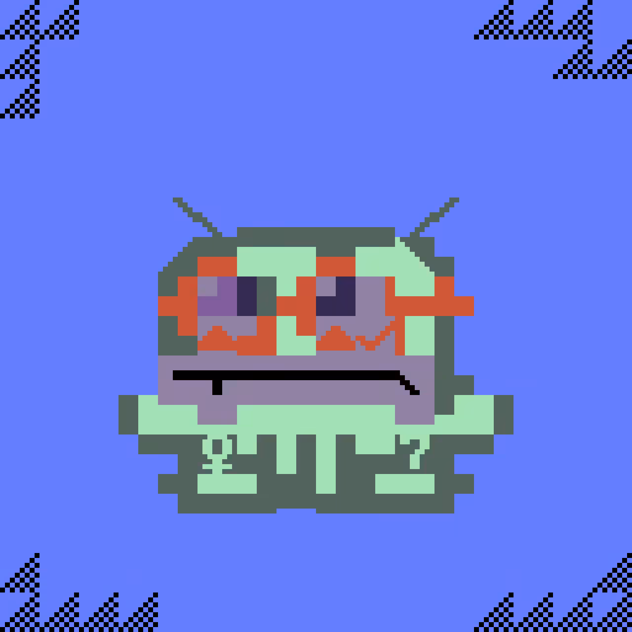 ASCII CrypToadz #1216