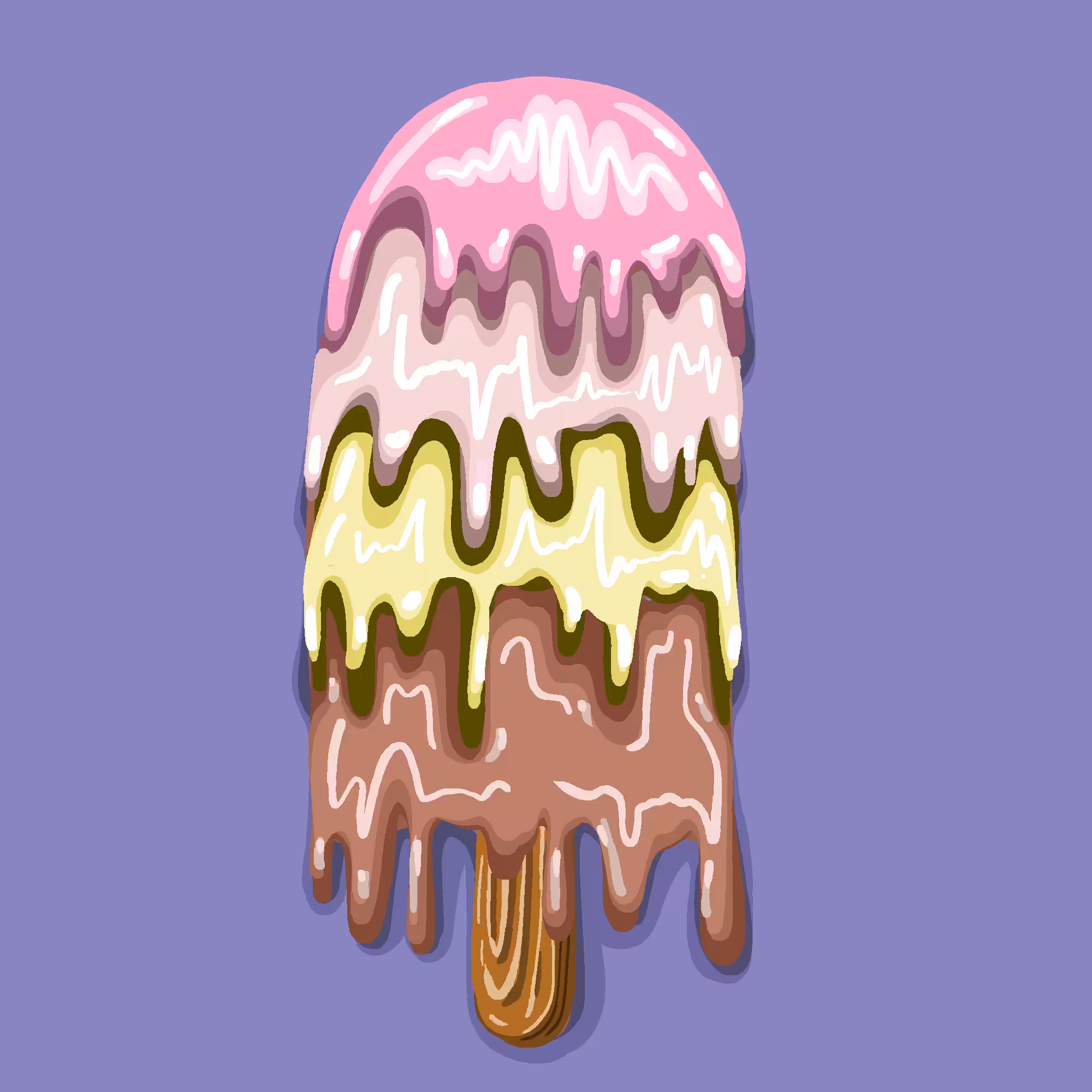 Drip Sweets 03, Ice cream stick