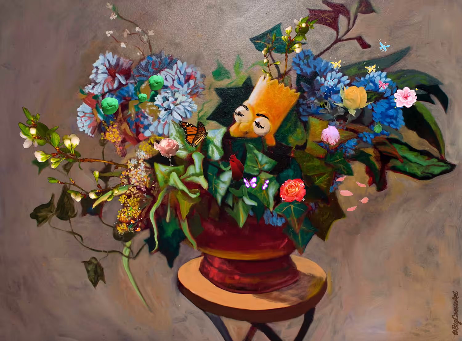 🌸Still-life w/ Bart n' GIFs