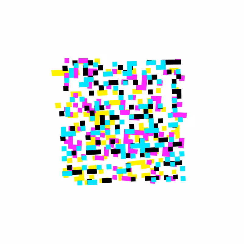 CMYK Decay #25
