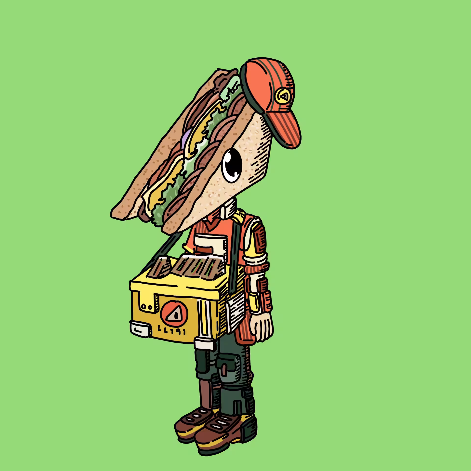 !!OEG migrate to new contract!!: Sandwichseller one eyed guy #00190