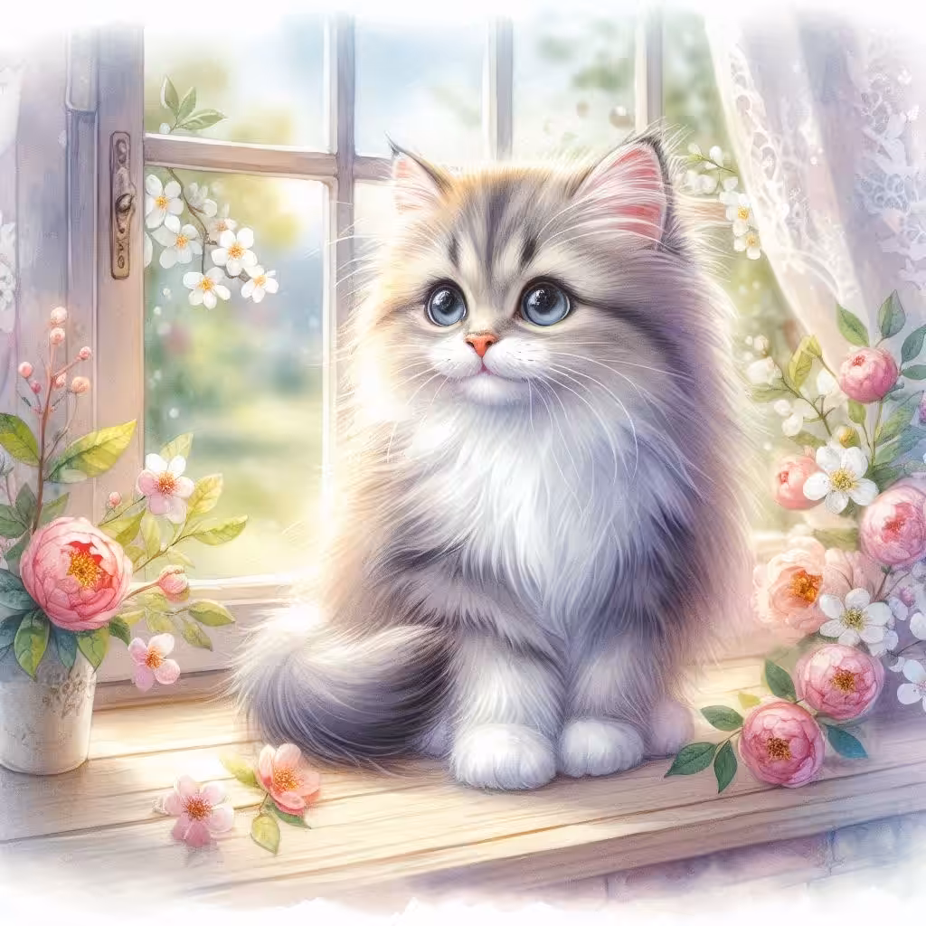 Lovely kitten 