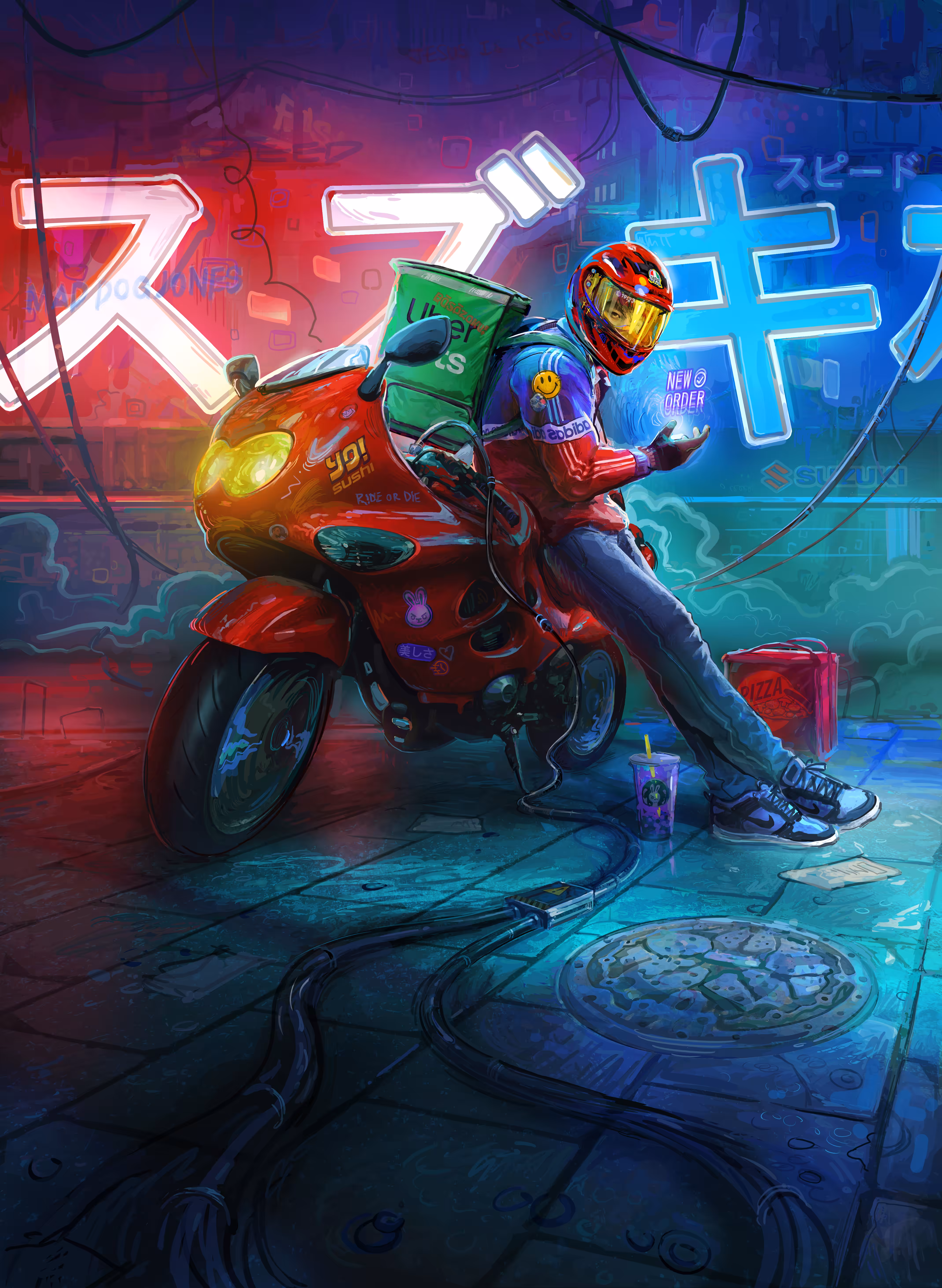 Delivery in Japan