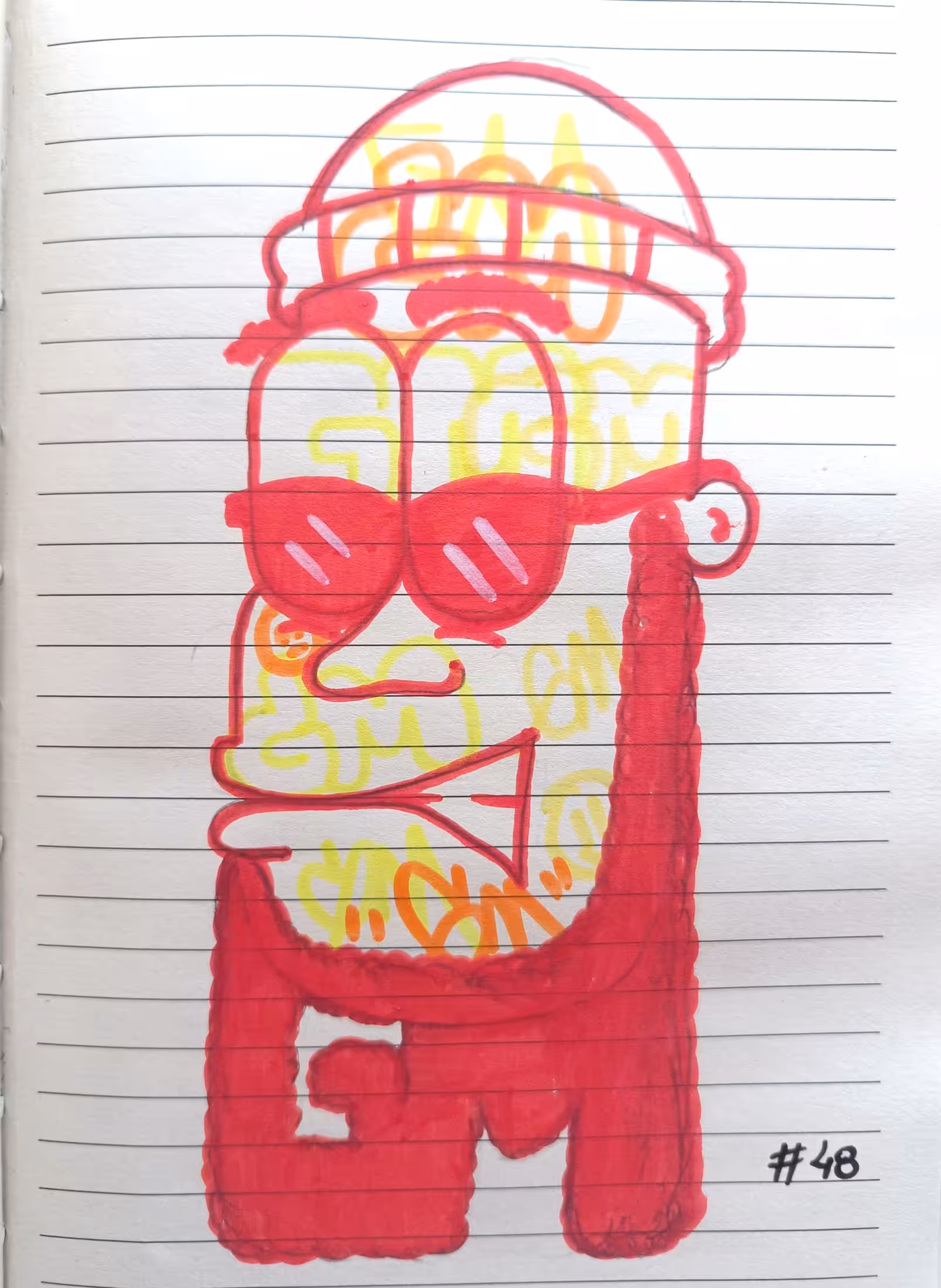 SketchBook : #48  Bearded GM