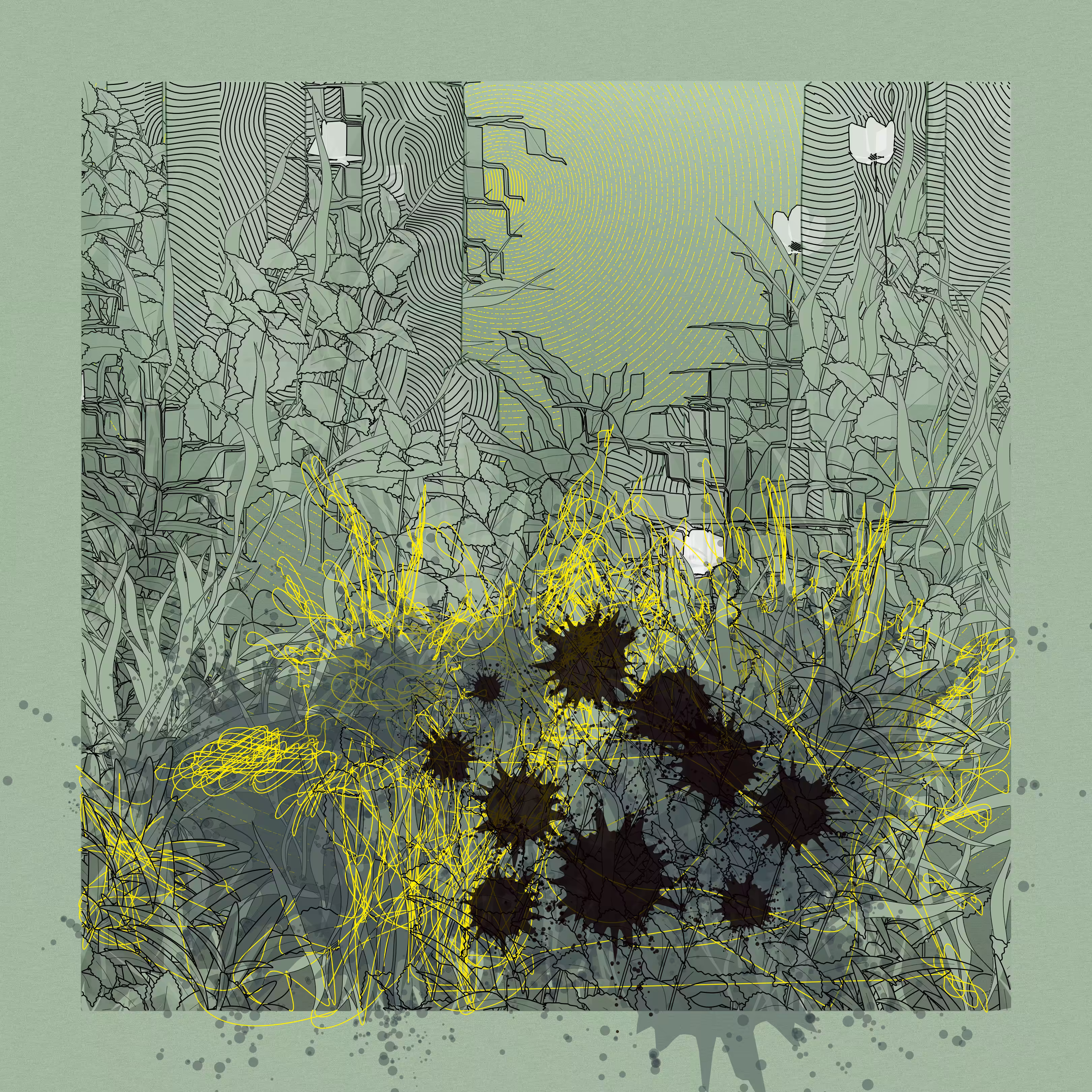 Landscape with Carbon Capture #6318