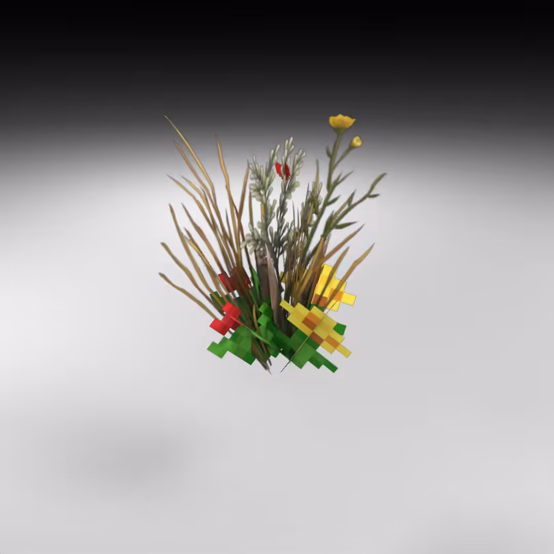Hand-hacked Bouquet 82