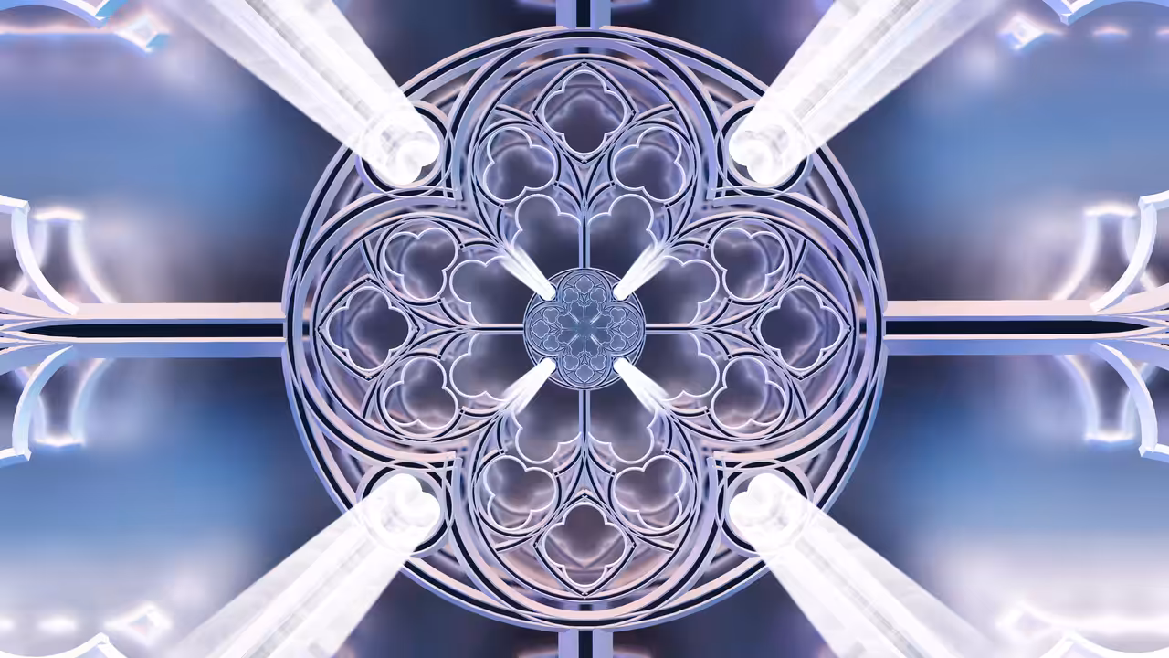 Nested Quatrefoil by Daemon Lindenmayer