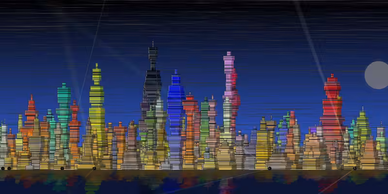 Fictional Cityscapes #77