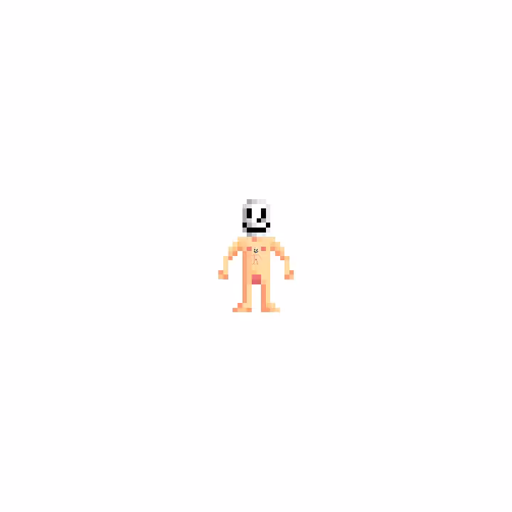 PIXEL ADAM SKULLHEAD