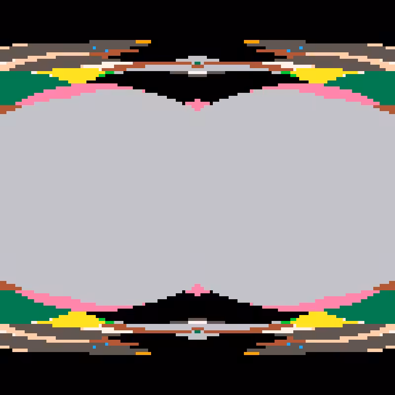 Rapid Psychedelic Inkblot Test Generator #83