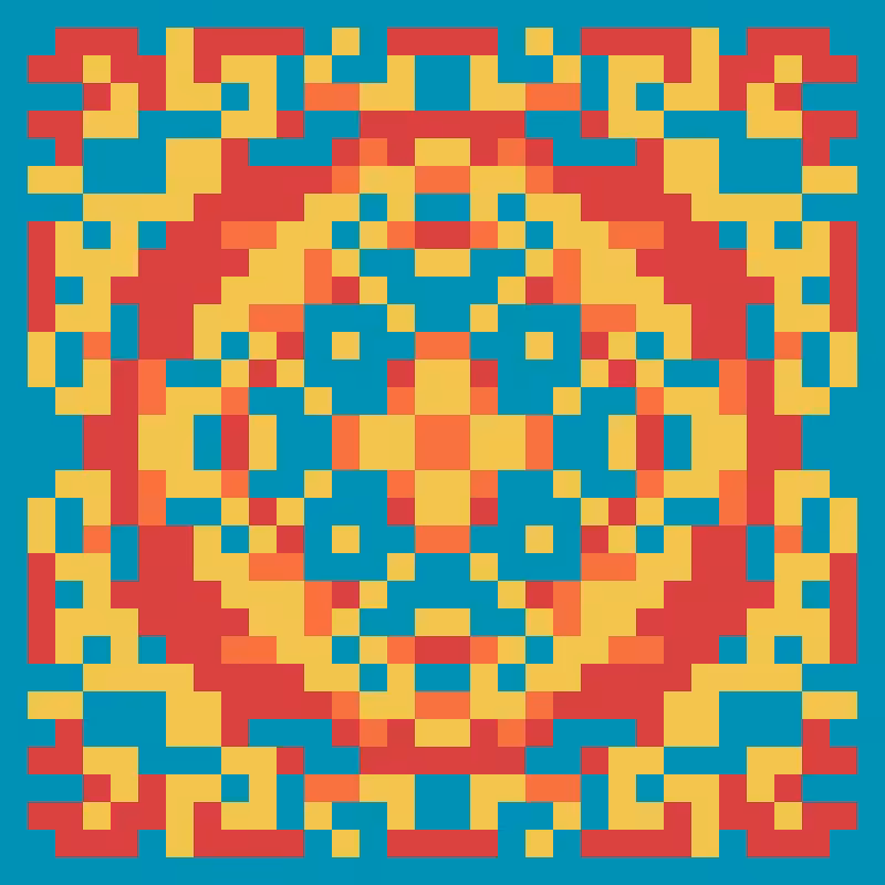 Pixel Mandala #27