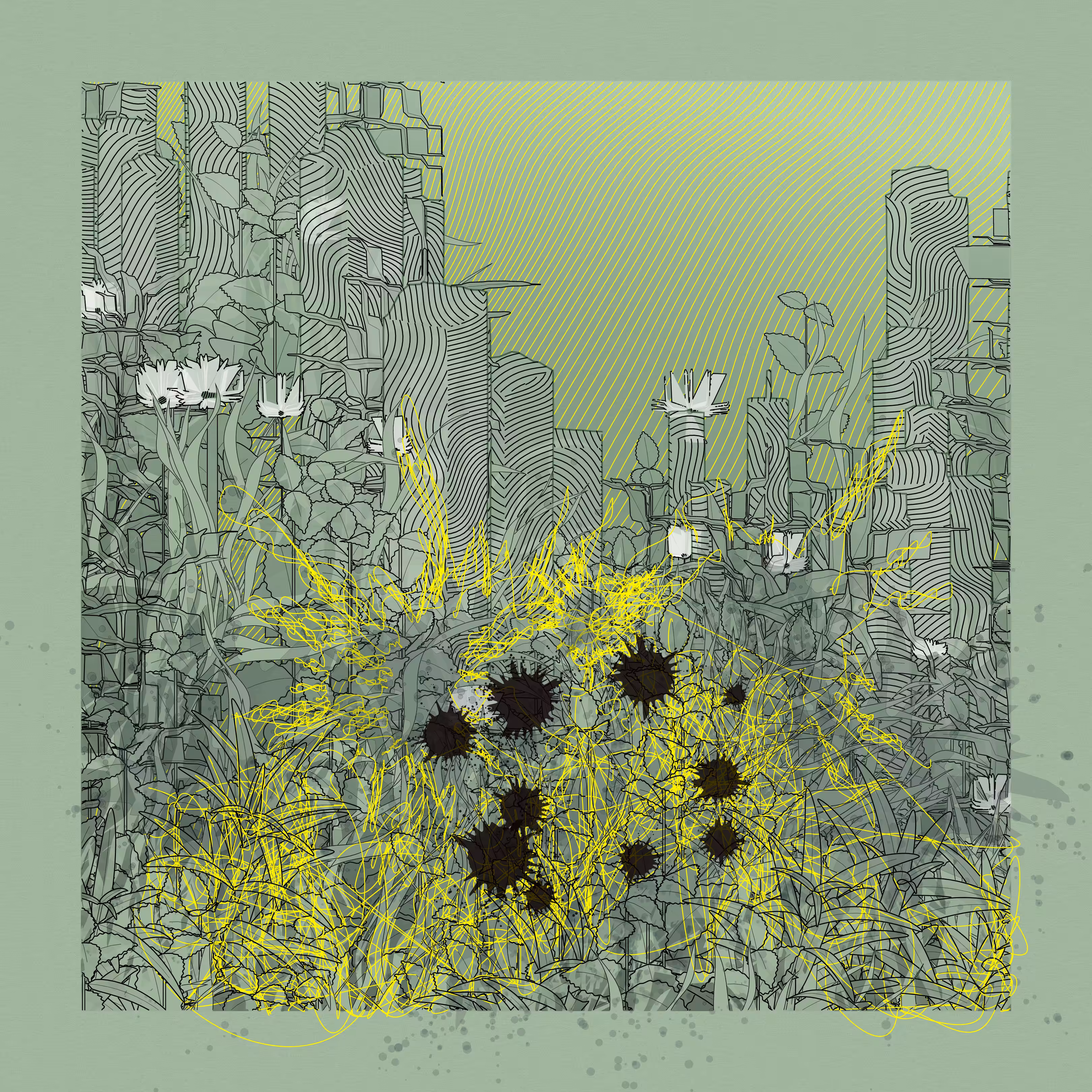 Landscape with Carbon Capture #7950
