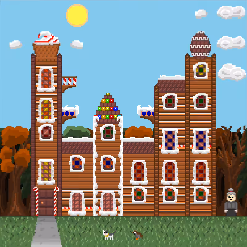2D Mansion Candy House #93