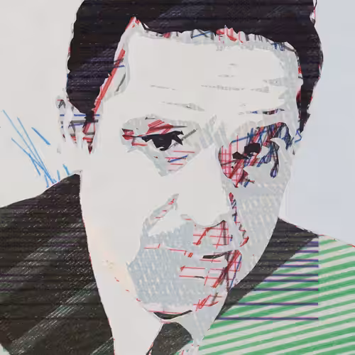 THE GENERATIVE PORTRAIT COLLECTION OF ROBERT MALLARY: Generative Portrait of Robert Mallary #468