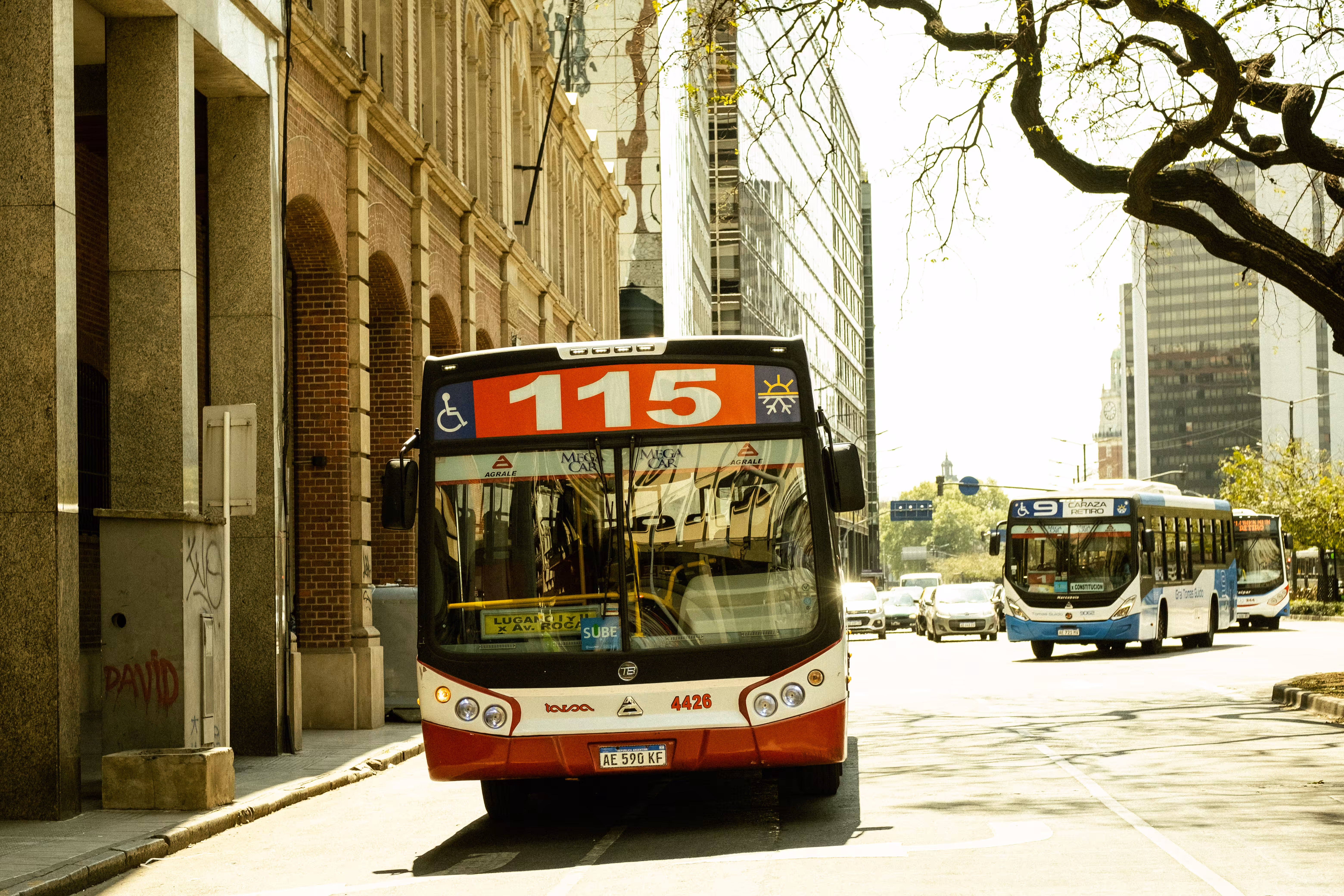 City Buses: 115
