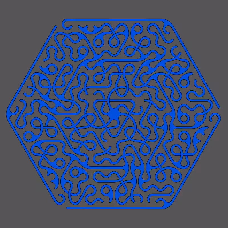 Threefold Symmetry - Dark Variations #5