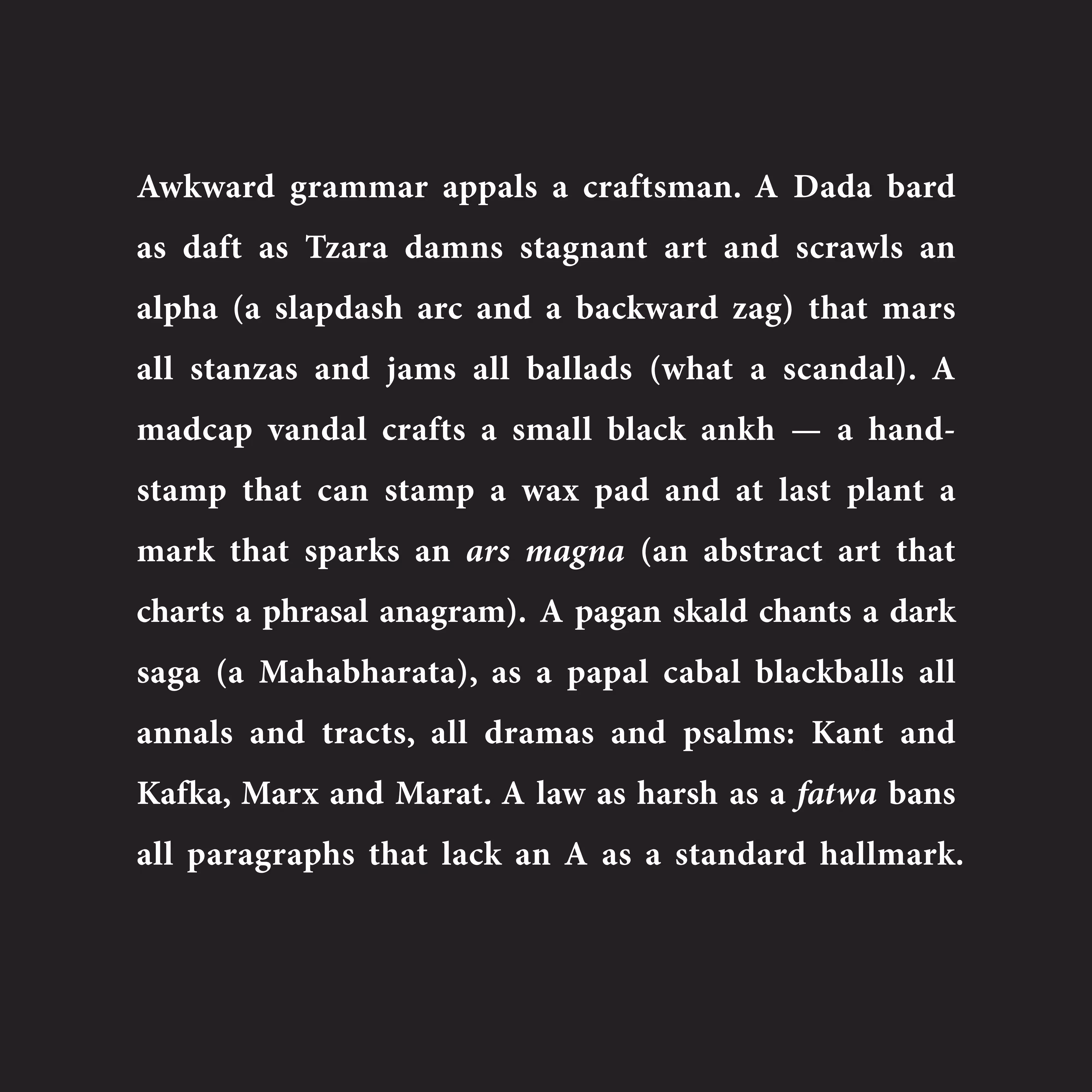 CHAPTER A – #01