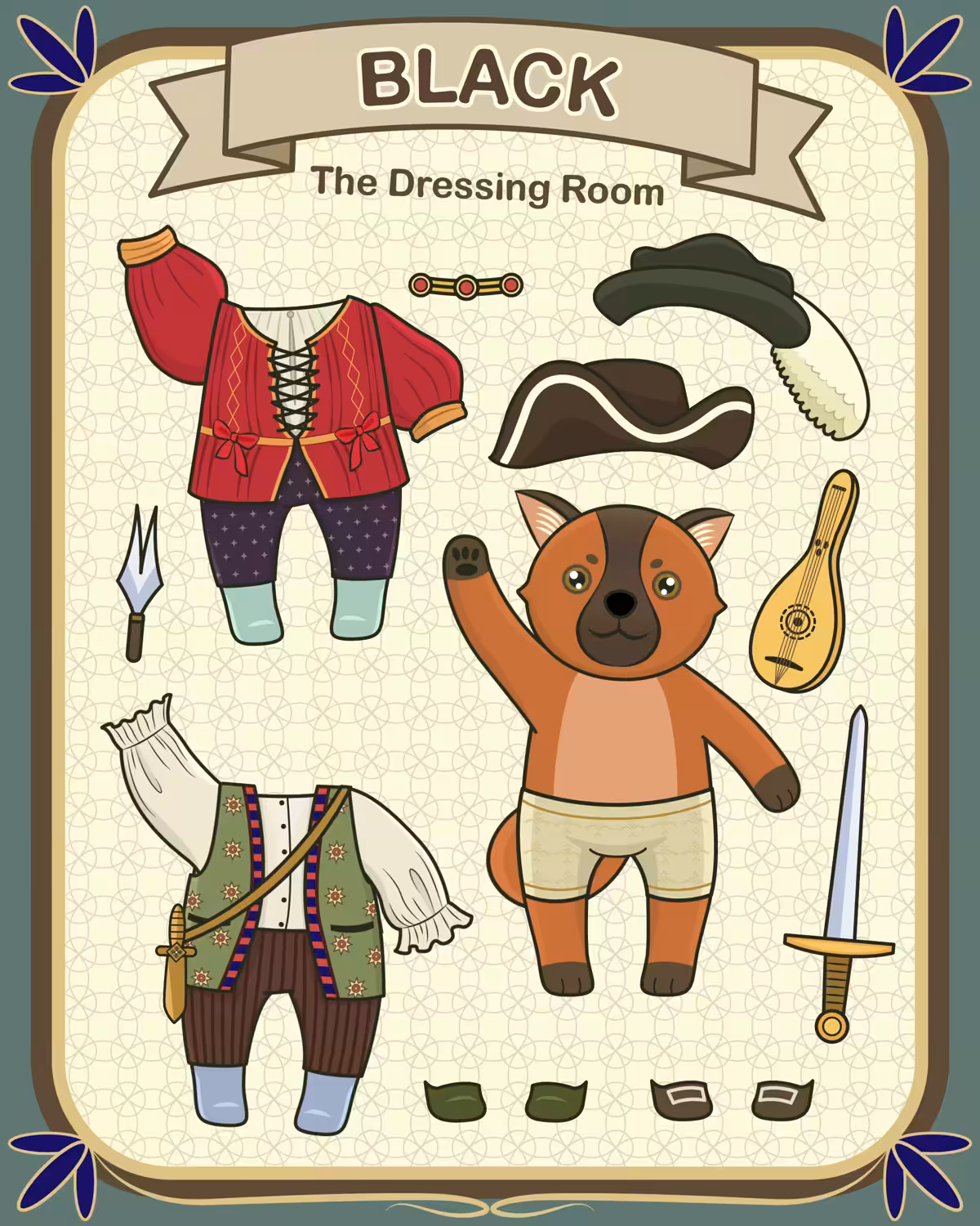 Black The Dressing Room