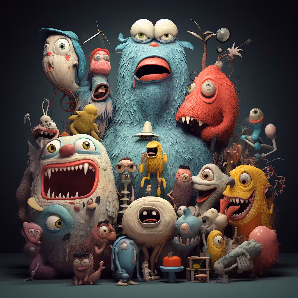 #18 Weirdos Family Portraits